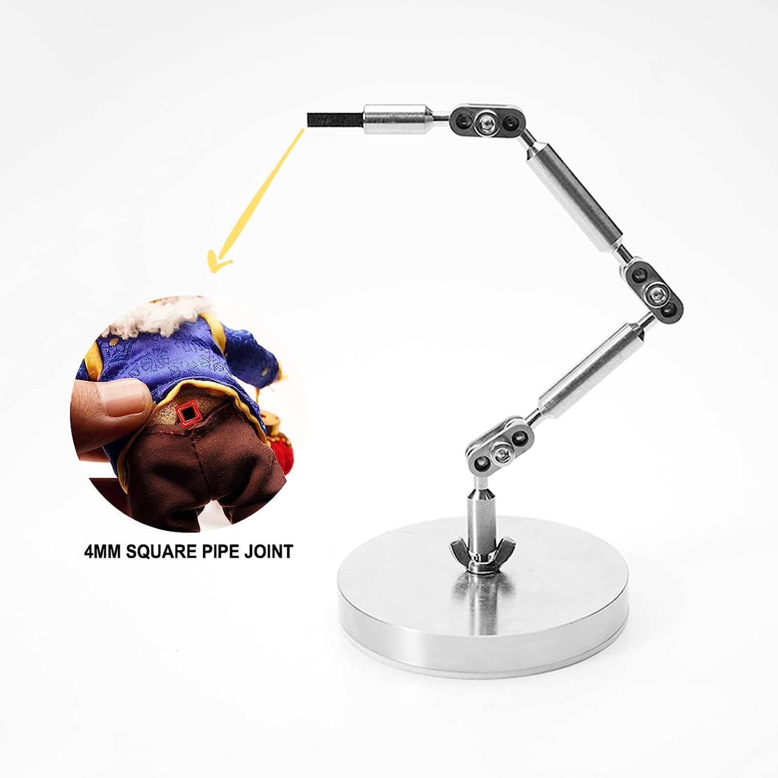 BAIYITONGDA Stop Motion Animation Kit - Adjustable Arm Stand for Puppet Rigging, Clay Figures & Models | Perfect for Stop Motion Filmmaking, Claymation, and DIY Animation Projects