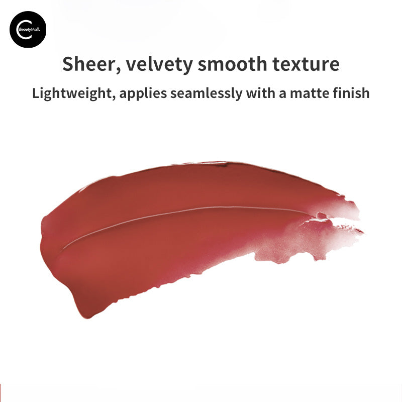 Perfect Diary Velvet Matte Lip Glaze - Long Lasting Lipstick for Women, Hydrating & Non-Drying, Business Card Size for On-the-Go Touch Ups (Ideal for Work, Parties & Everyday Wear)