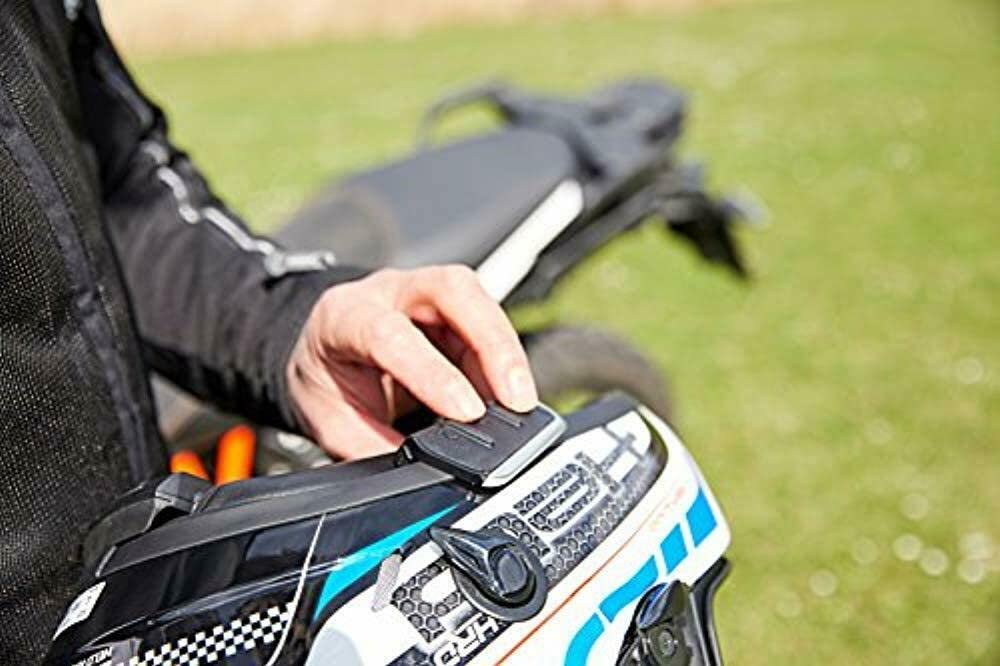 Cardo PACKTALK Slim Motorcycle Bluetooth Communication System Headset - Dual Pack (2 Units) - Black | Wireless Intercom for Riders, GPS Navigation & Music Streaming | Perfect for Group Rides & Long-Distance Touring