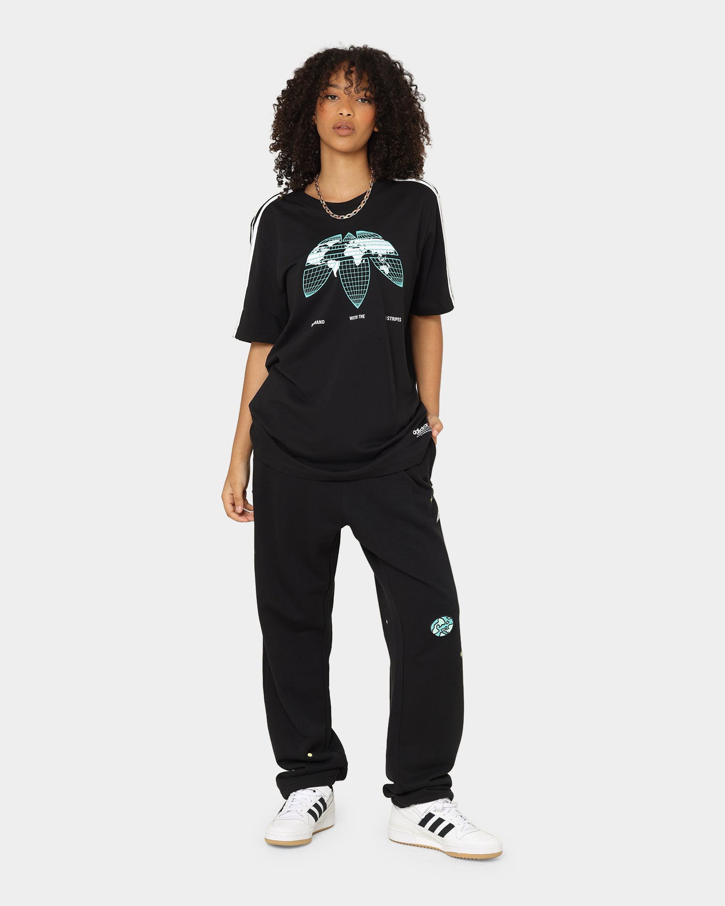 Adidas Graphics United T-Shirt for Men - Black Cotton Short Sleeve Tee - Casual Wear, Street Style & Gym Outfit