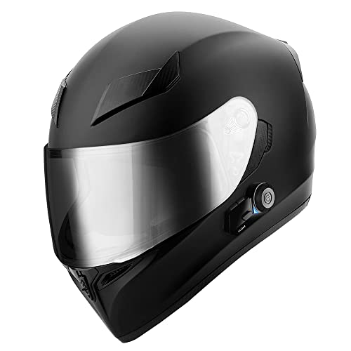 Matte Black - Chrome & Clear Shields