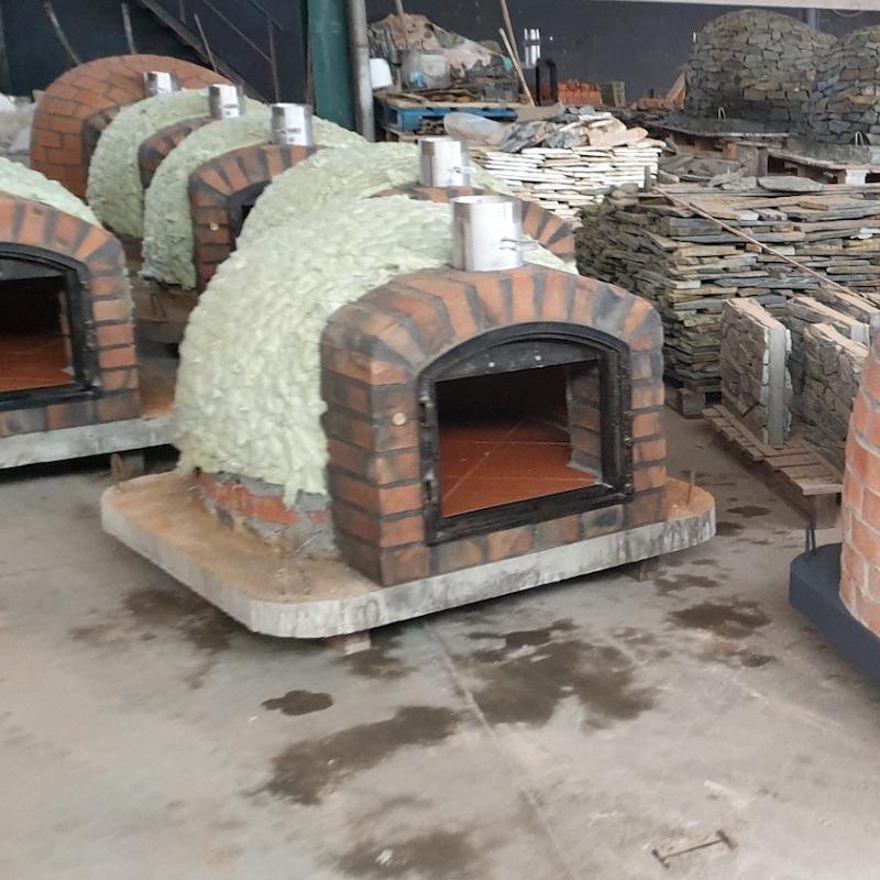 Premium Lisboa Rustic Brick Pizza Oven for Outdoor Cooking - Authentic Wood-Fired Pizza Maker for Backyard, Patio & Garden Parties