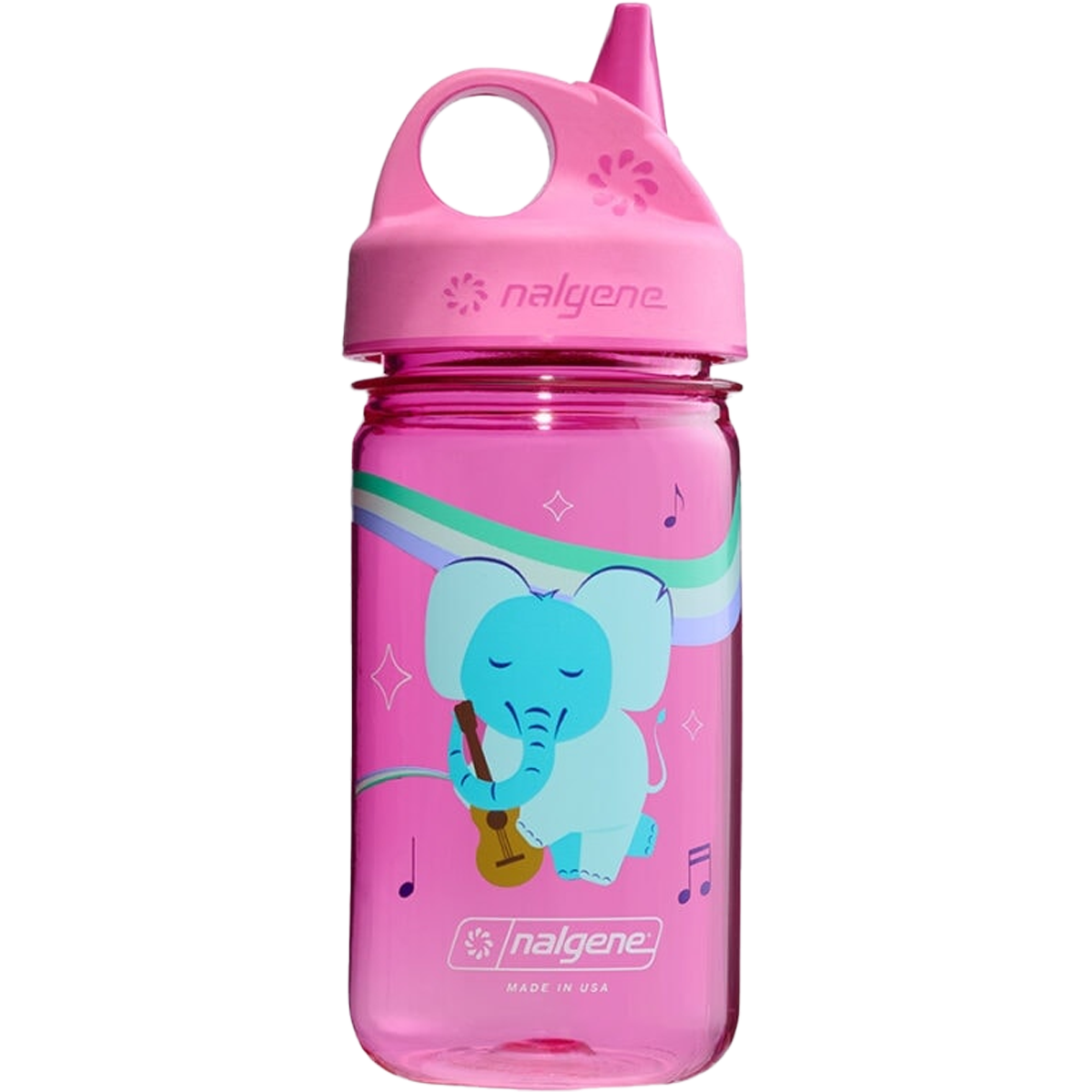 12 oz Kids Grip N Gulp Sustainable Water Bottle - BPA-Free Leak Proof Stainless Steel Tumbler for School, Sports & Outdoor Activities