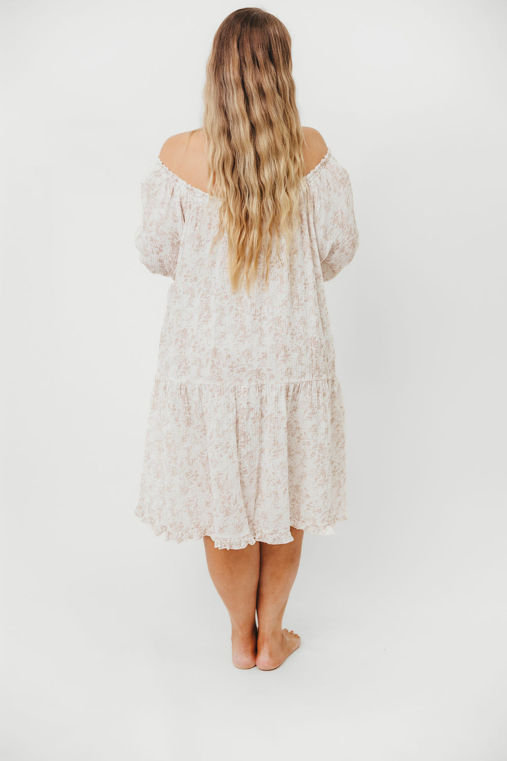Soft Cotton House Dress in Hampton Pink - Bump Friendly Maternity Wear for Comfortable Home & Lounge Wear