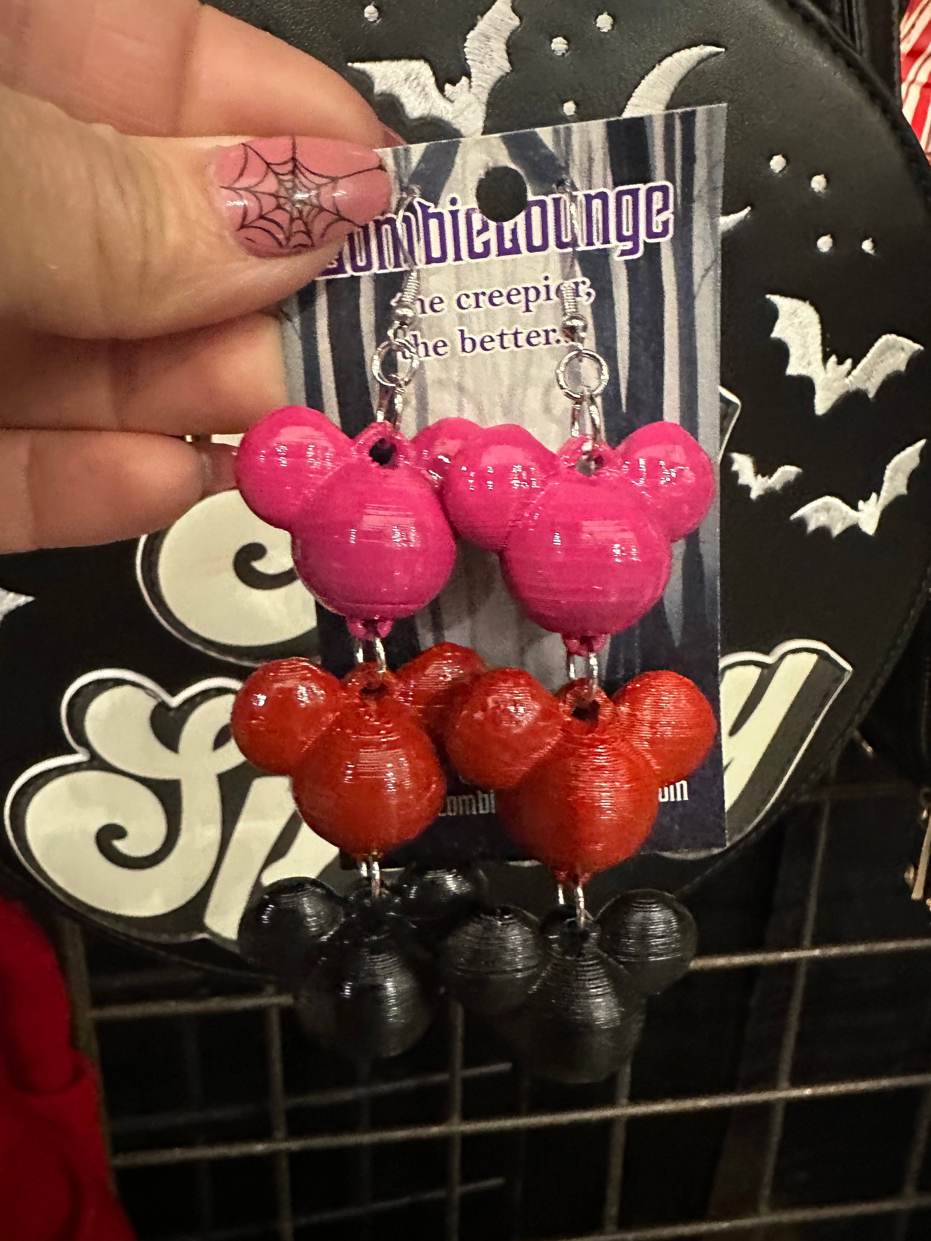 Cute Bubble Mouse Earrings for Women - Trendy Animal Jewelry Gift for Girls - Perfect for Parties, Cosplay & Everyday Wear