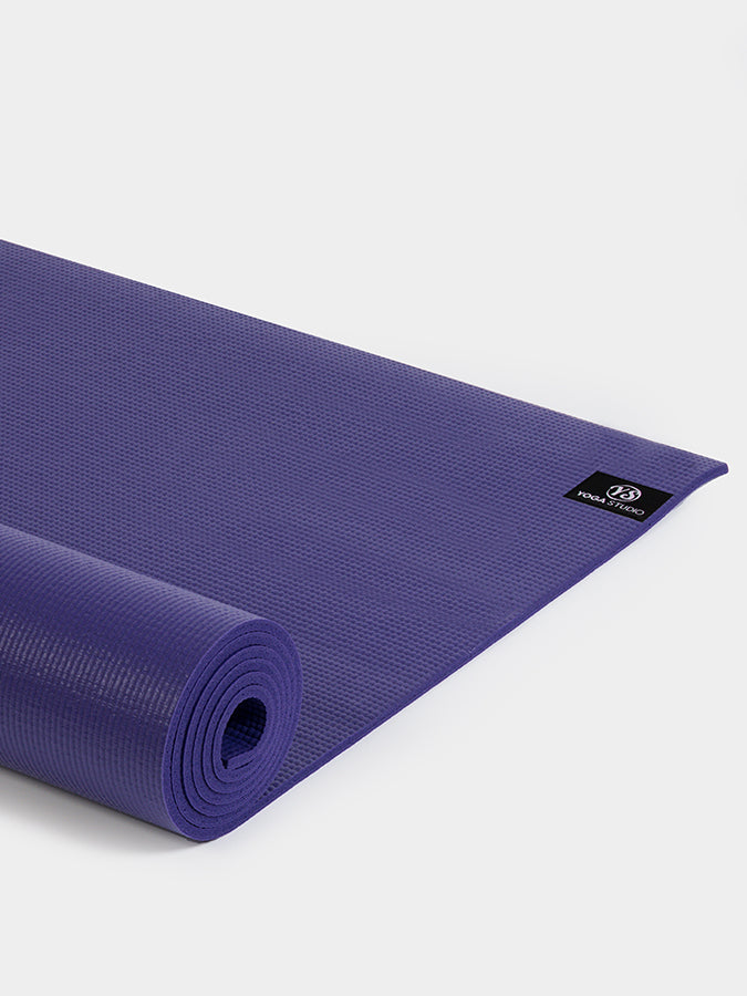 Premium Non-Slip 6mm Thick Yoga Mat for Hot Yoga & Home Workouts - Eco-Friendly TPE Exercise Mat with Carrying Strap - Ideal for Pilates, Gym & Studio Practice