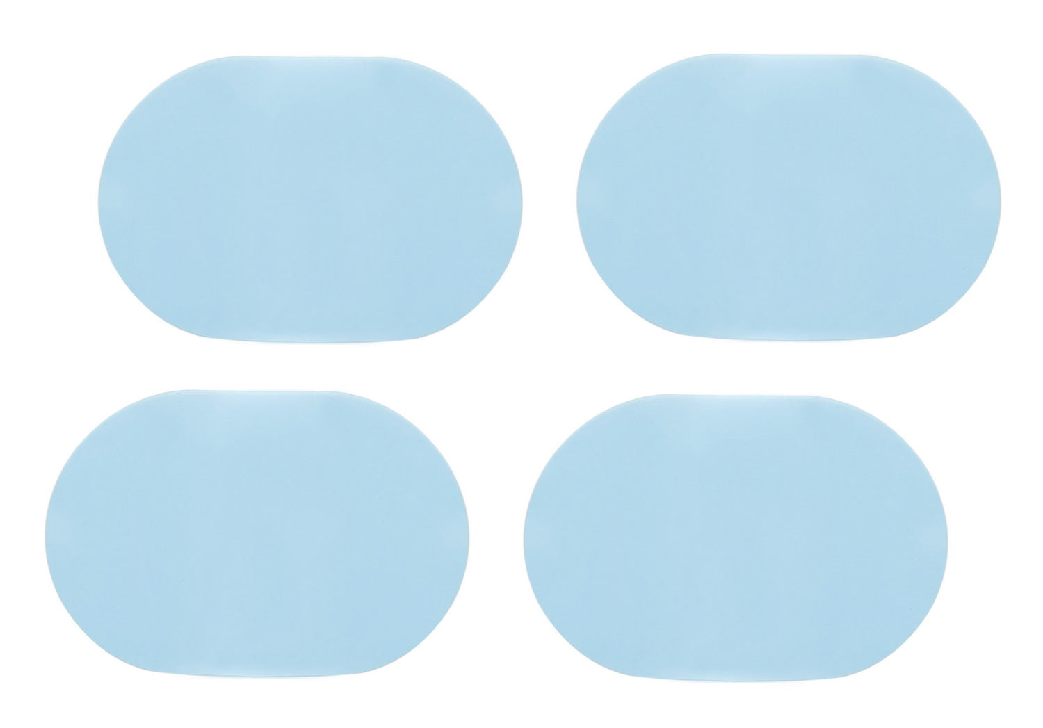 4 Pack HD PET Nano Anti-Fog Anti-Glare Car Rear View Mirror Protective Film Set - Clear Vision for Safe Driving in Rain, Night & Harsh Weather Conditions