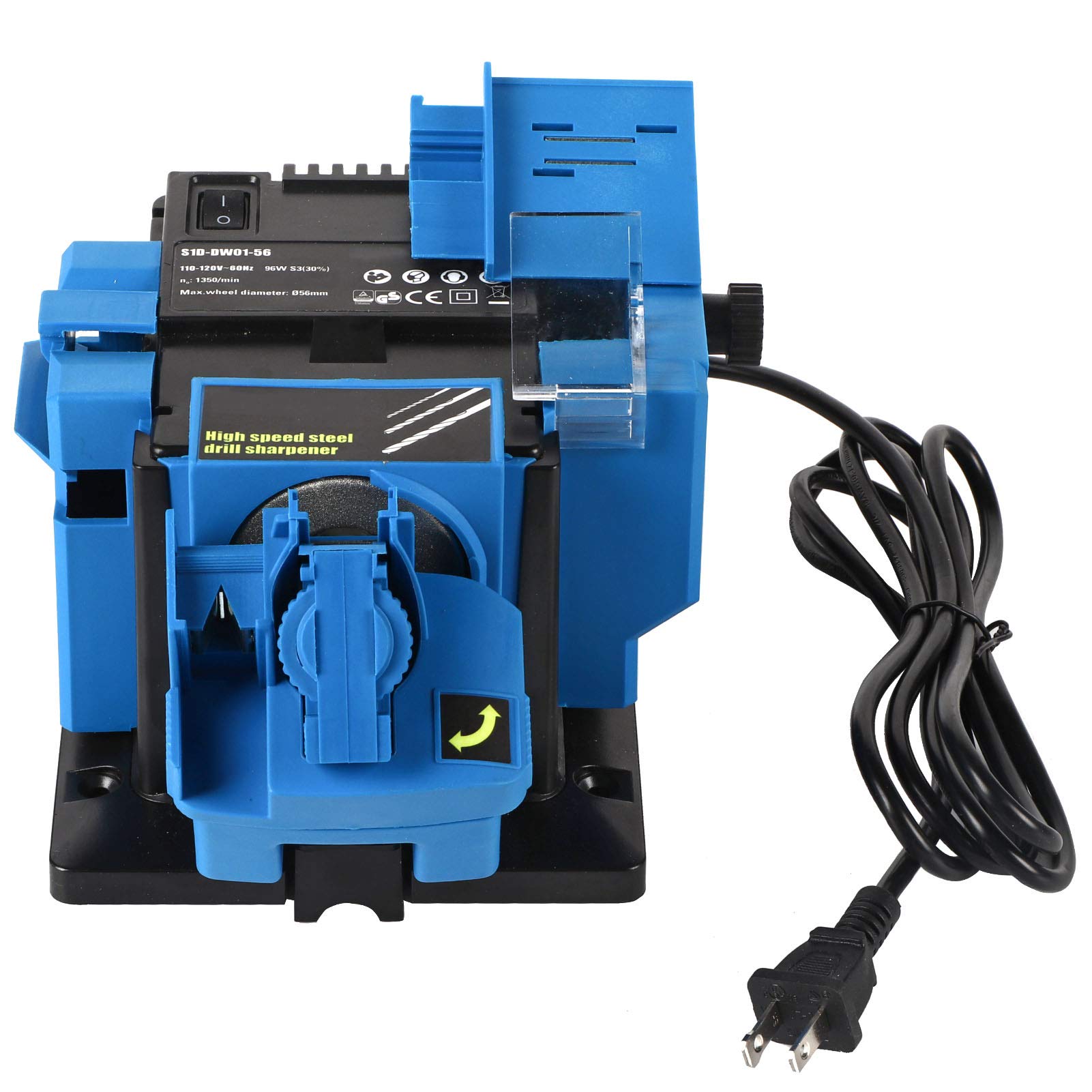 Multifunctional Electric Sharpener for Knives, Scissors, Drill Bits & Planer Blades - 110V US Plug - Perfect for Home, Workshop & DIY Projects