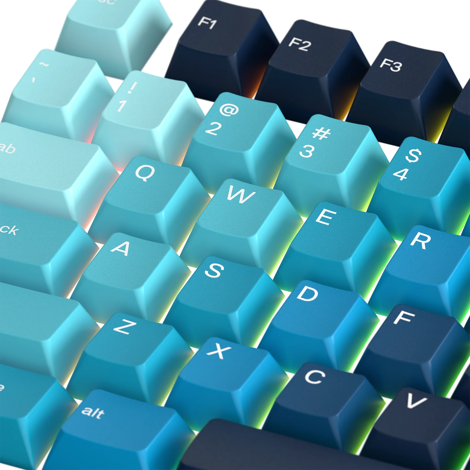 Celestial Ice Keycaps for Mechanical Keyboards - Custom Cherry MX Switches - Gaming & Typing Enhancer for PC & Mac - Perfect for Gamers, Programmers & Office Work