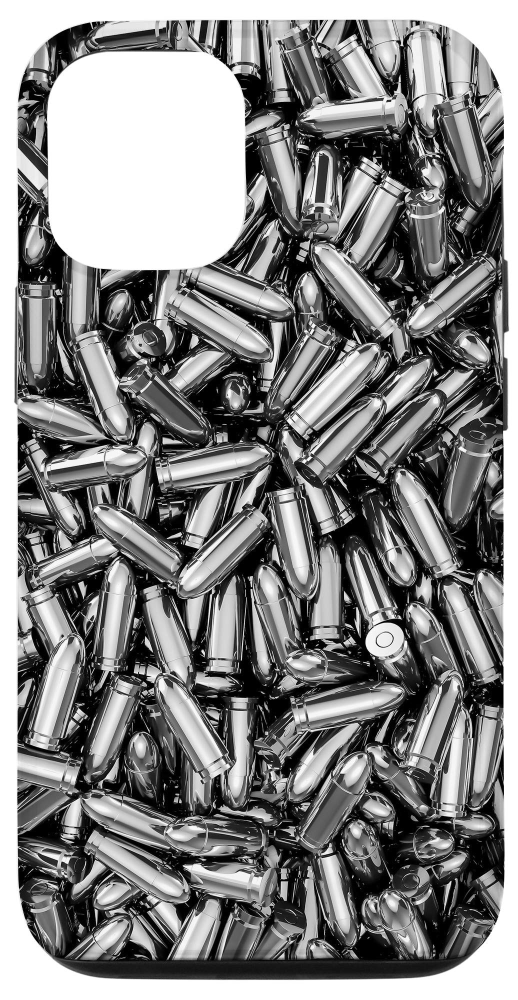 iPhone 12/12 Pro Case - 9mm Bullet Gun Owner Abstract Design | Durable Protective Cover for Shooting Range, Hunting & Outdoor Activities