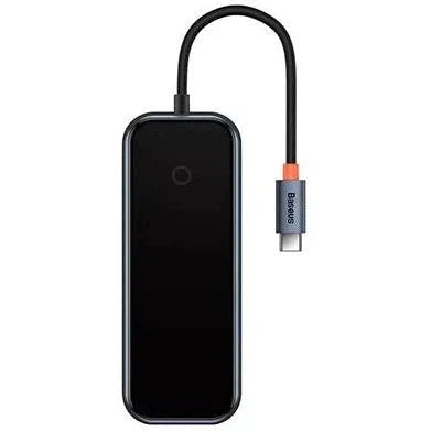Baseus 7-in-1 USB C Hub with 4K HDMI, 3 USB Ports, SD/TF Card Reader - Portable Multi-Port Adapter for MacBook Pro/Air, iPad, Chromebook (Home Office & Travel Use)
