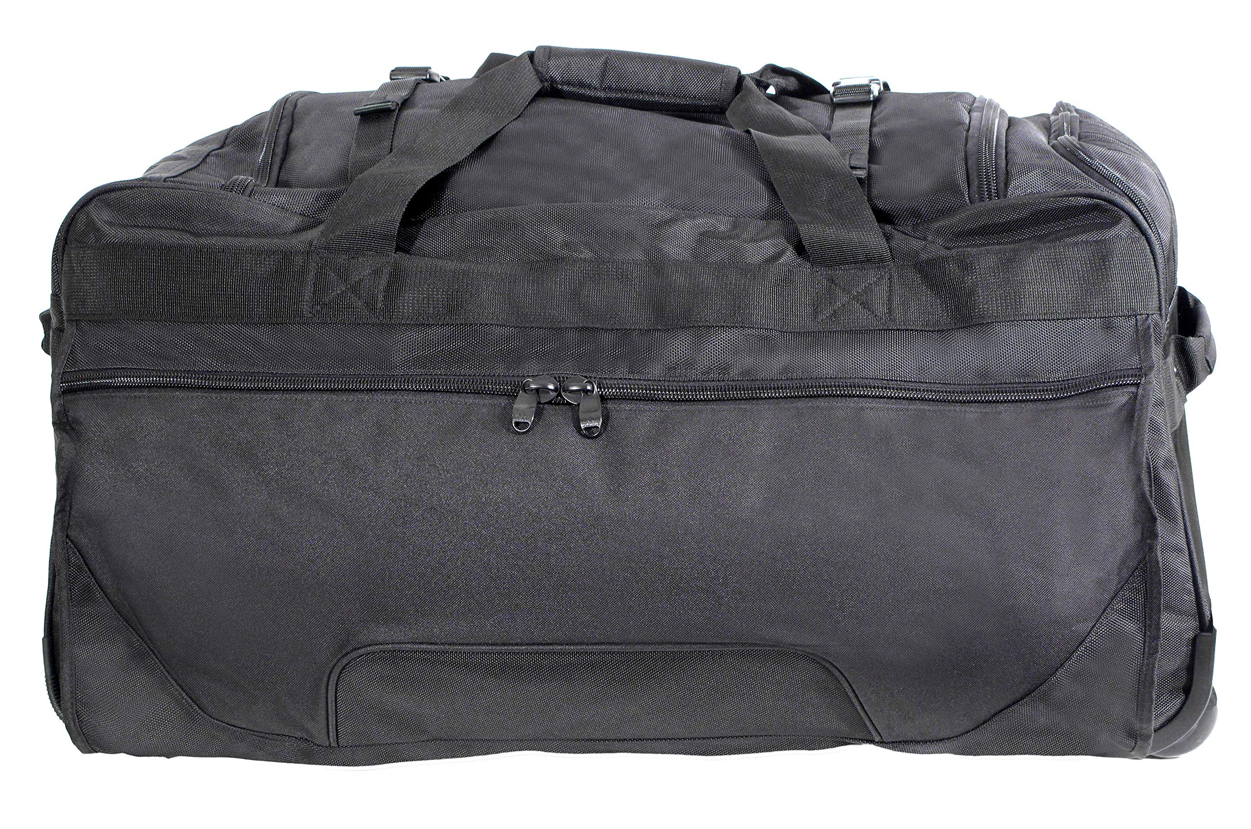 adidas Team Wheeled Duffle Bag - Large Sports Gear Bag with Wheels for Travel, Gym & Soccer | Perfect for Athletes, Coaches & Team Sports Equipment Storage
