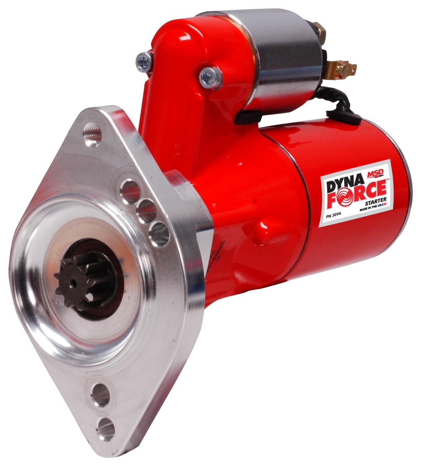 MSD 5094 High Performance Starter for Cars & Trucks - Reliable Engine Ignition for Smooth Starts in Cold Weather & Daily Commuting