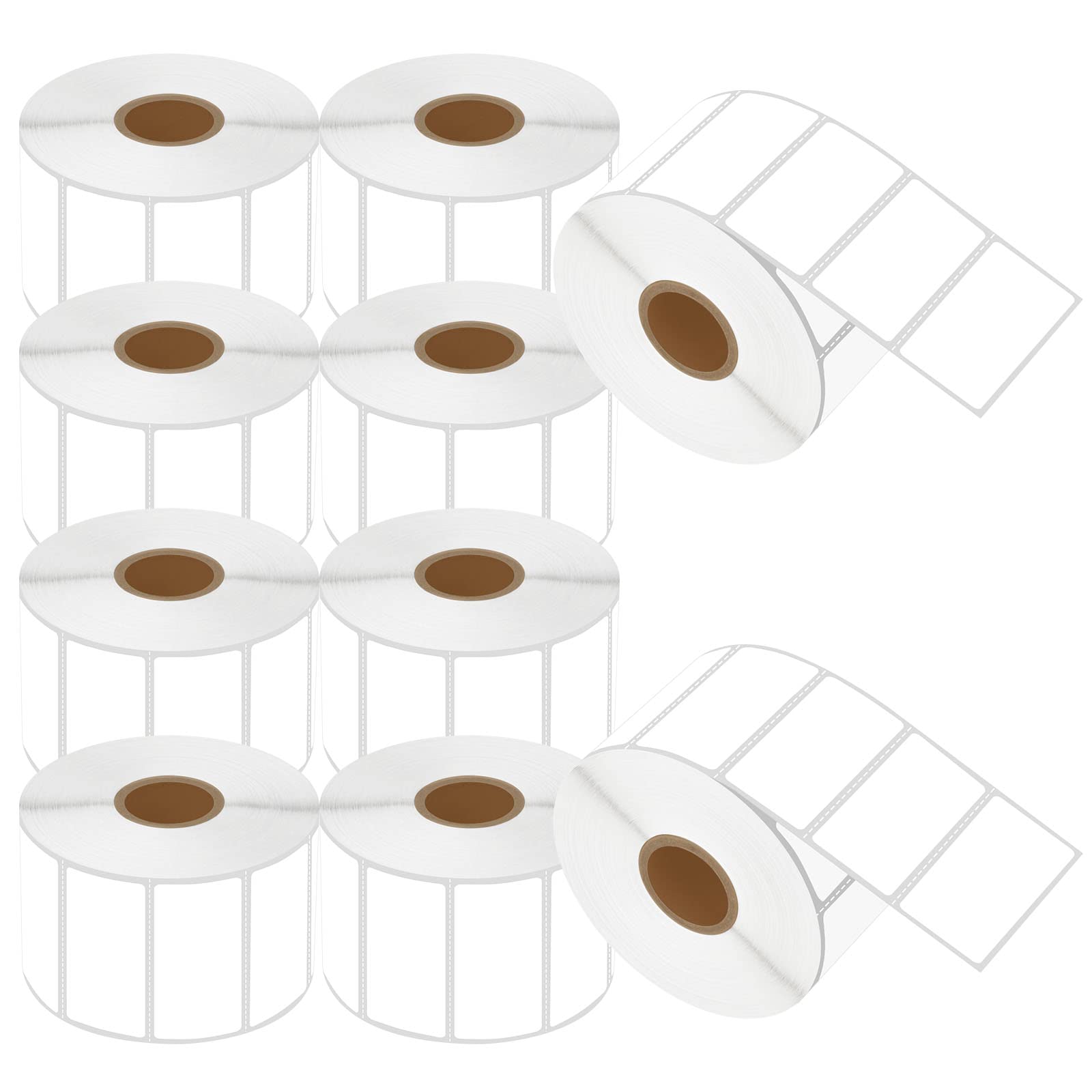 USUPERINK 10 Rolls Direct Thermal Perforated UPC Barcode Labels (2