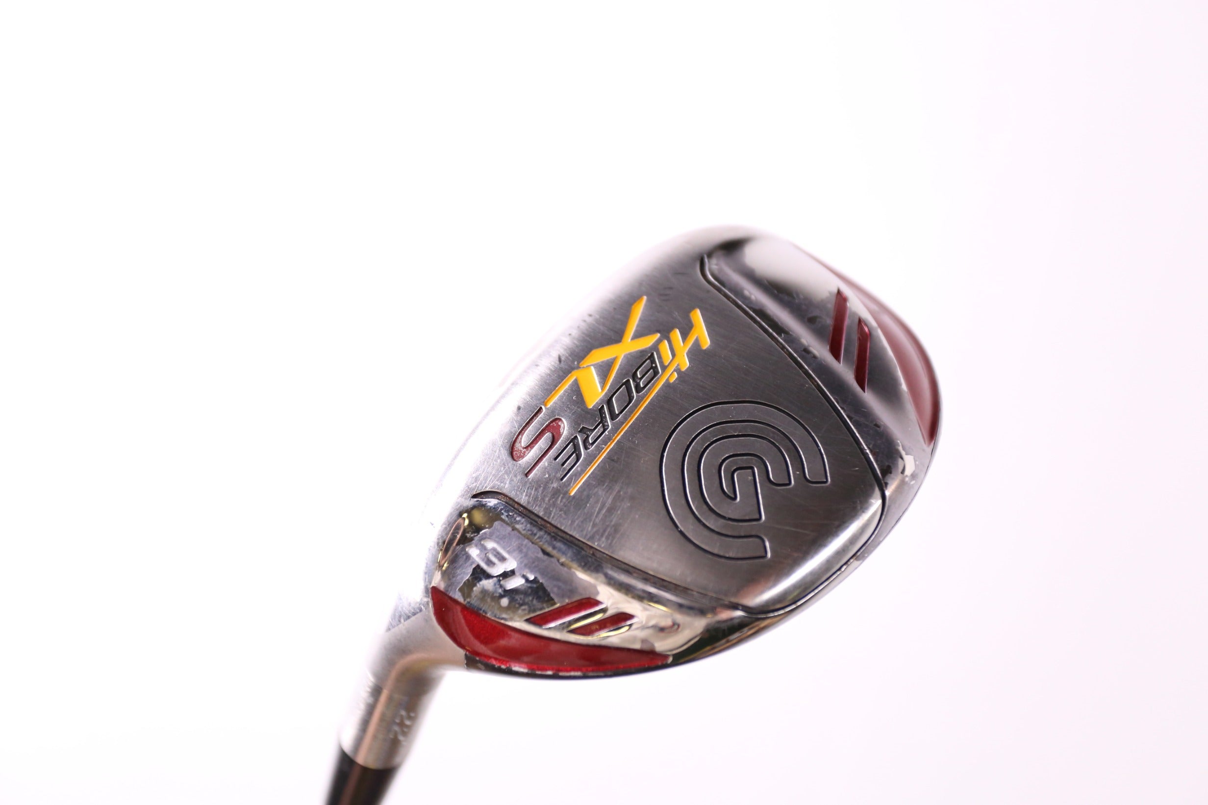 Used Cleveland HiBore XLS 3H Hybrid Golf Club - Left Handed 22° Stiff Flex - Perfect for Left-Handed Golfers & Driving Range Practice