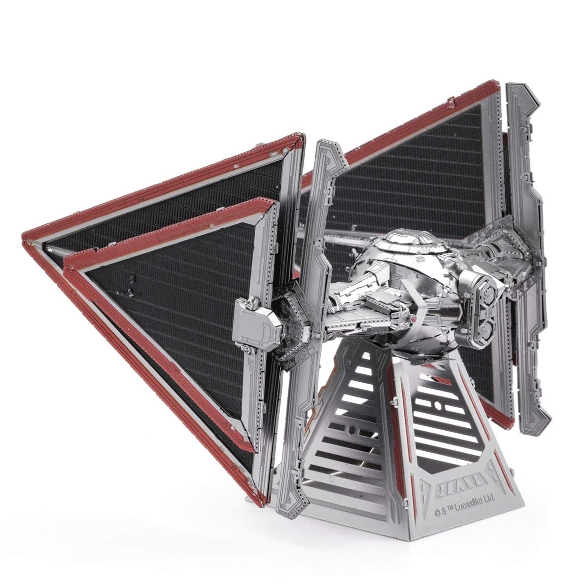 Star Wars Sith TIE Fighter 3D Metal Model Kit - Premium DIY Building Set with Tweezers | Perfect for Collectors & Sci-Fi Fans | Display, Gift & Home Decor