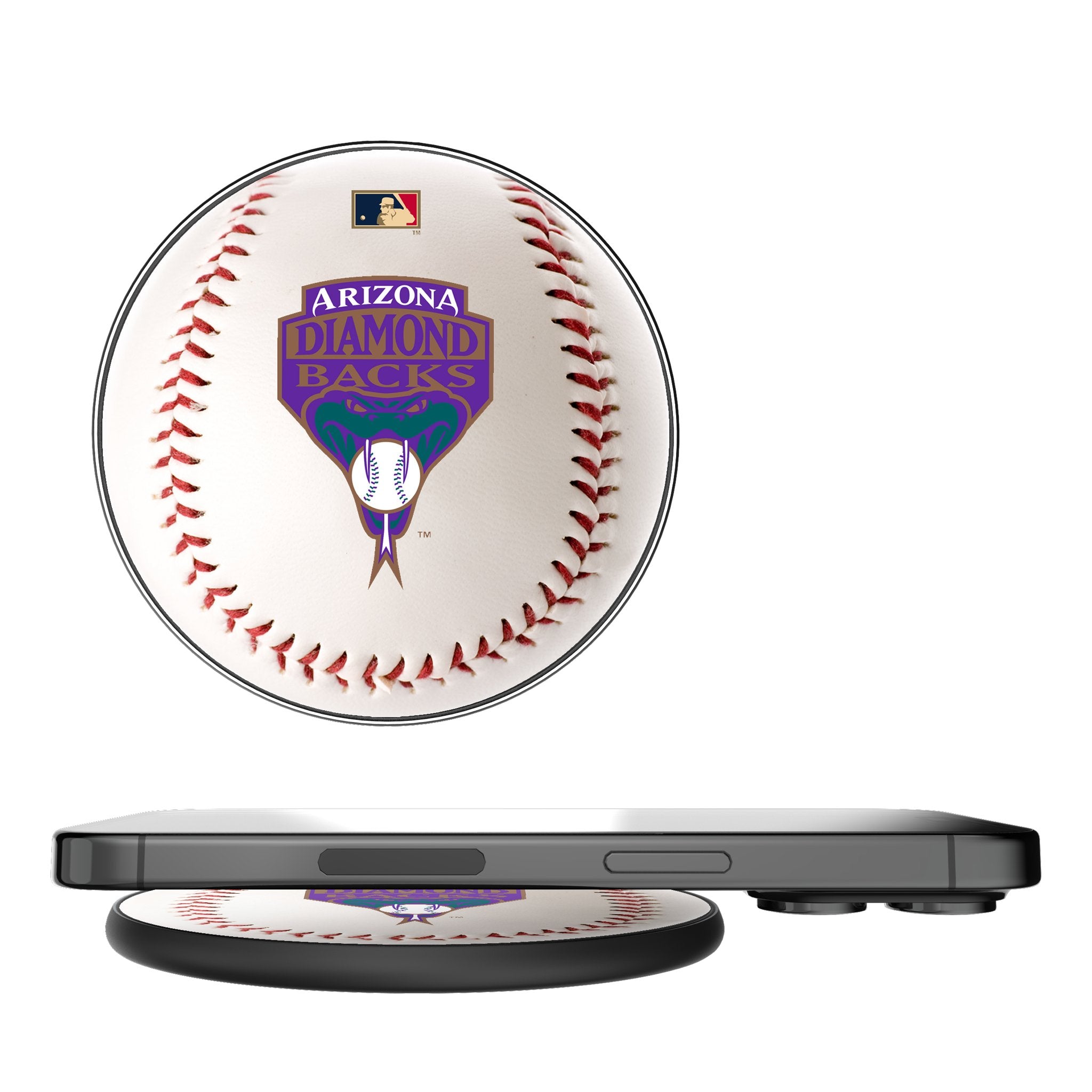 Arizona Diamondbacks 1999-2006 Cooperstown Collection 15W Fast Wireless Charger - Perfect for Baseball Fans & Office Desk Charging