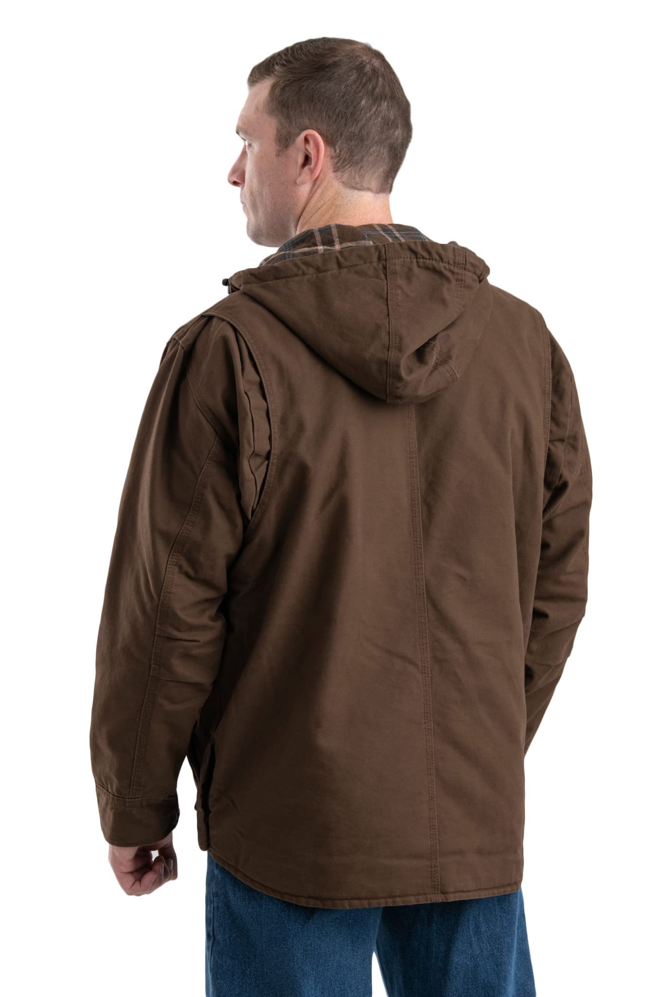Berne Men's Echo One One Concealed Carry Jacket - Tactical Concealed Carry Hoodie for Outdoor Activities & Everyday Wear