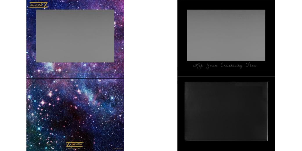 Custom Extra Large Z Palette - Magnetic Makeup Palette for Eyeshadows & Blush - Perfect for Professional Makeup Artists & Travel Organizers