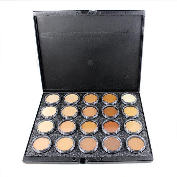 Mehron Celebre Pro HD Makeup Palette - 20 Vibrant Colors, Full-Size Professional Makeup Kit for Stage & Photography - Perfect for Theater, Cosplay & Special Effects Makeup Artists