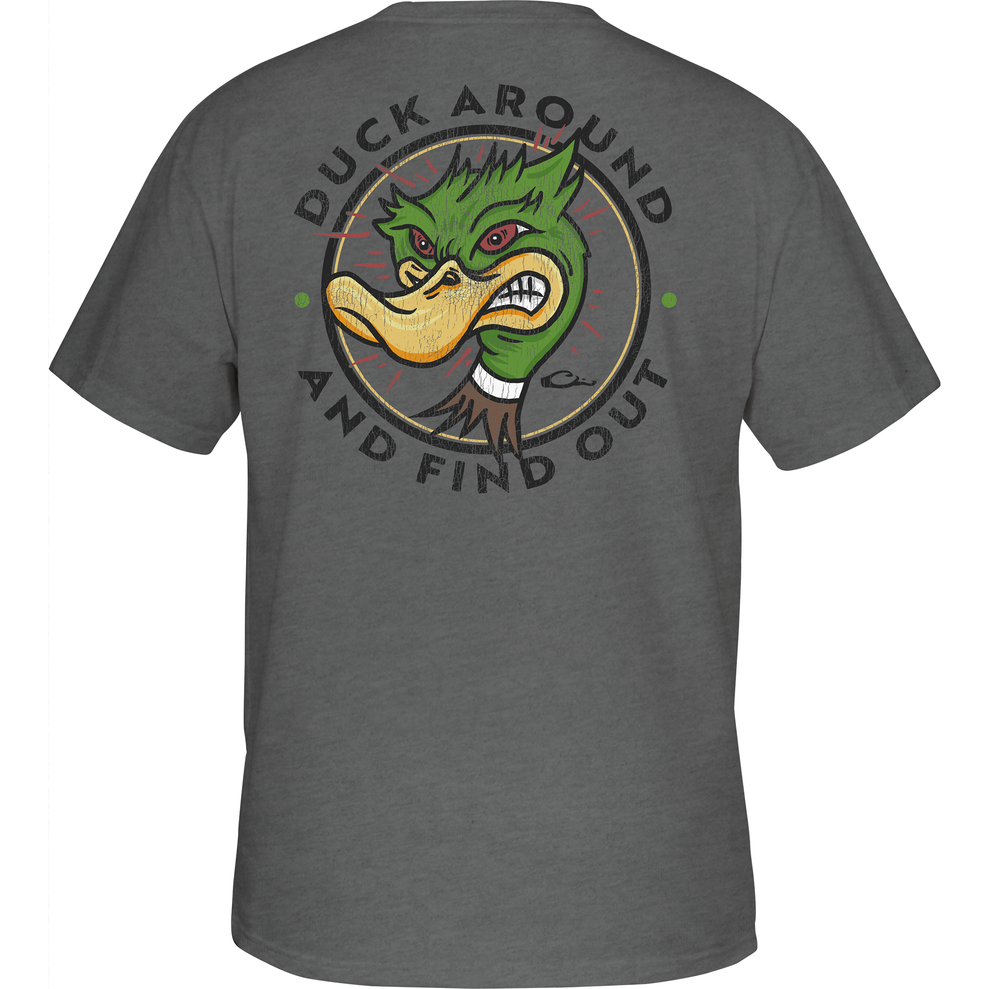 Funny Duck Around Graphic T-Shirt for Men & Women - Trendy Casual Tee for Everyday Wear, Parties & Gifts