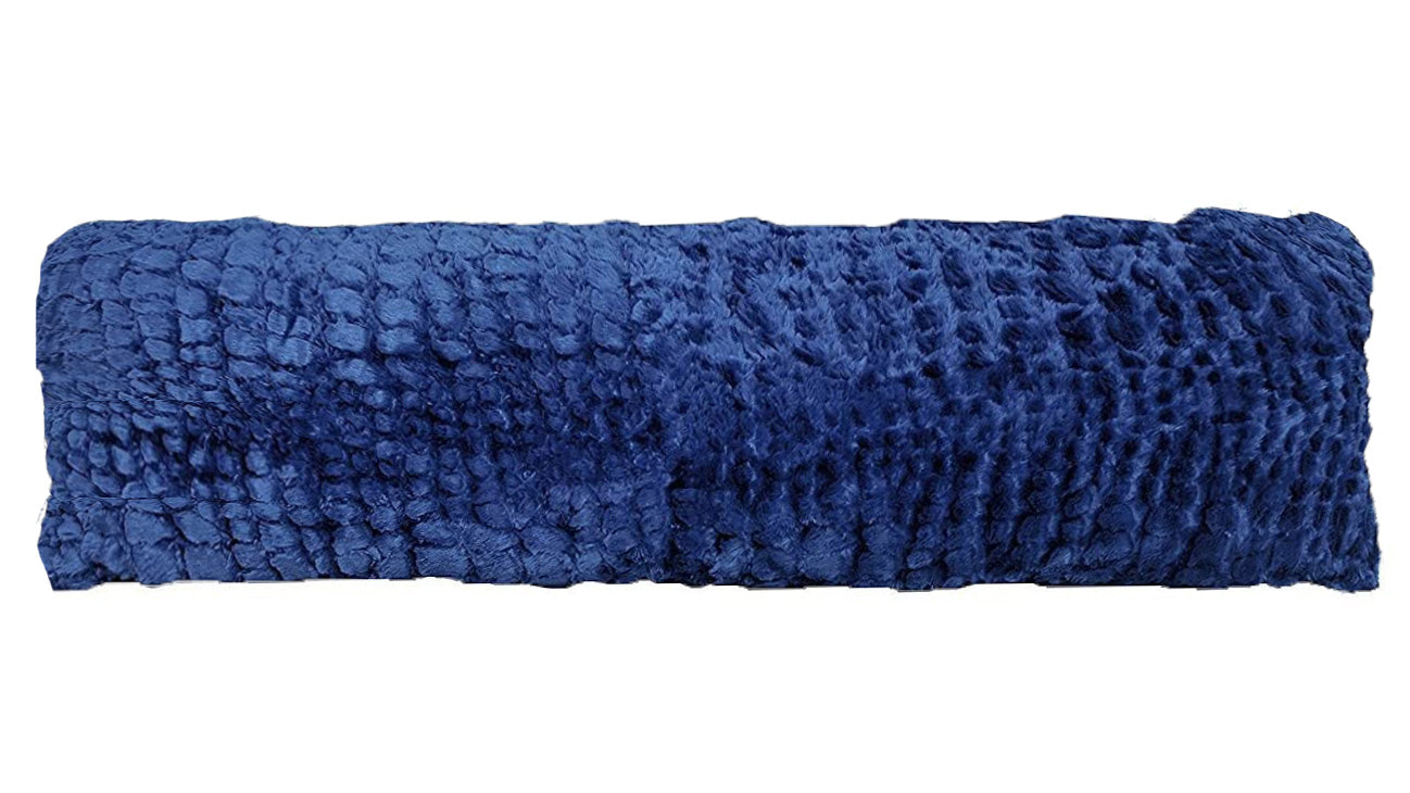 **Pillowtex Ultra Soft Plush Body Pillow with Removable Cover - Cozy Faux Fur Hugging Pillow for Adults, Teens - Perfect for Lounging, Reading & Sleep Support**