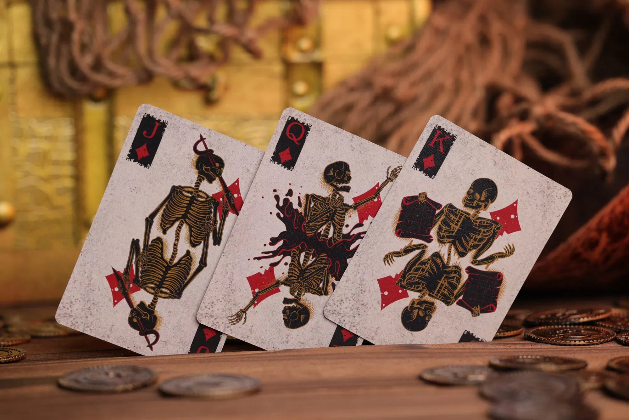 Blackbeard Playing Cards - Premium Pirate-Themed Deck for Poker, Magic Tricks & Collectors | Perfect for Game Nights, Gifts & Cardistry