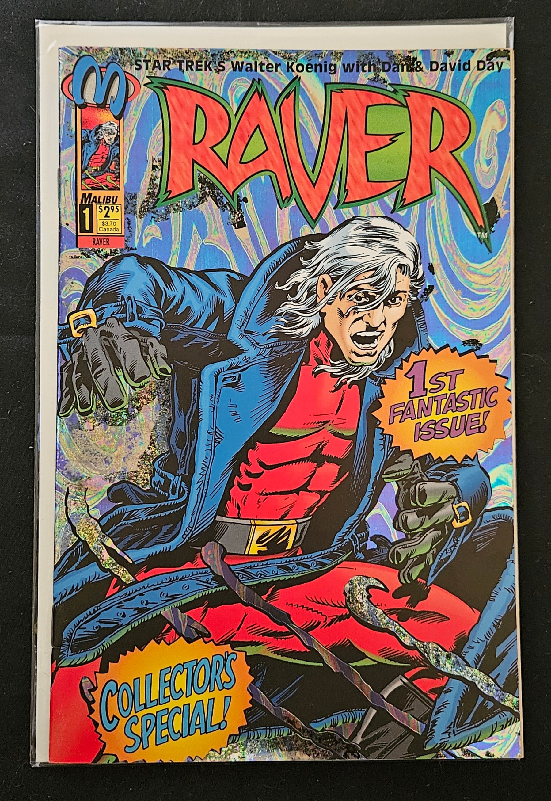 Raver #1 First Issue Malibu Comics 1992 - Vintage Comic Book for Collectors & Superhero Fans - Perfect for Comic Conventions & Display