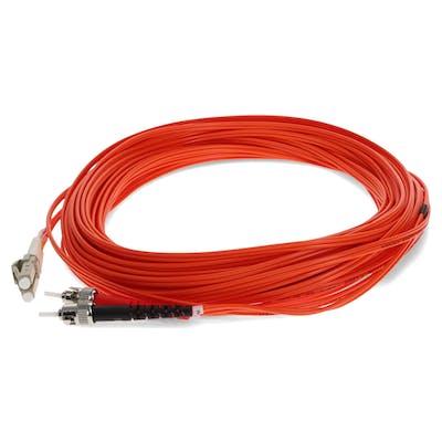 25M OM1 UPC Duplex LSZH Orange Fiber Optic Patch Cable - High-Speed Data Transmission for Networking, Data Centers, and Server Rooms