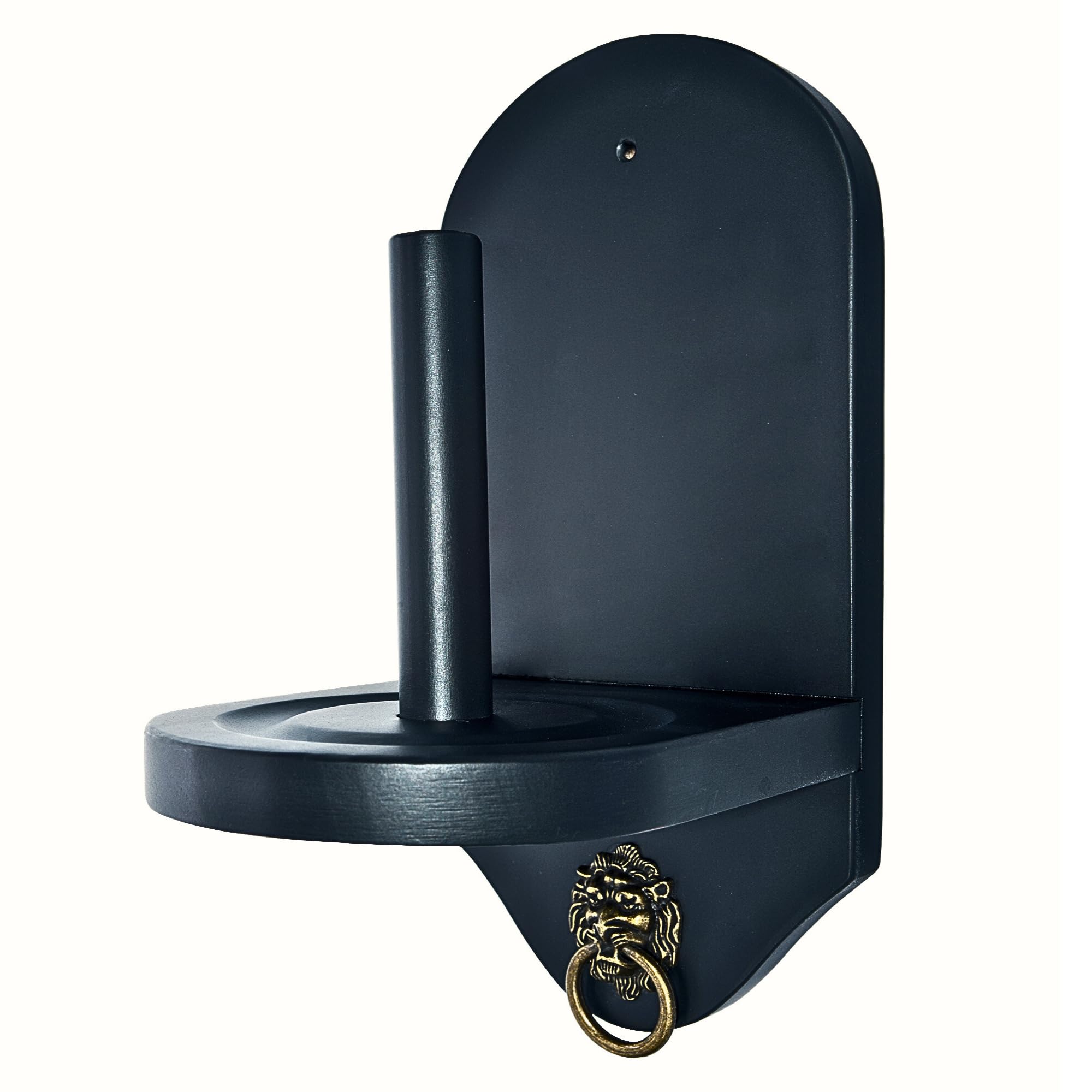 Modern Matte Black Cone Chalk Holder - Wall Mountable with Hardware - Holds Silver Cup/Master Tweeten Chalk - Perfect for Billiards, Pool Tables & Game Rooms