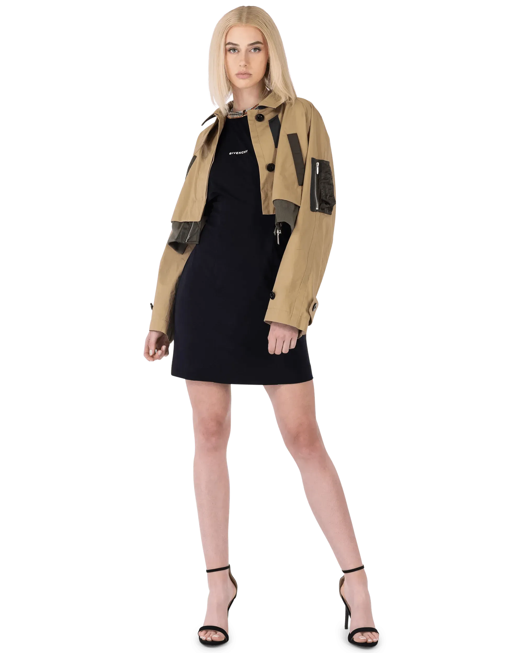 Women's Cropped Cotton Bomber Jacket - Lightweight Casual Outerwear for Spring & Fall | Perfect for Streetwear, Travel & Everyday Fashion