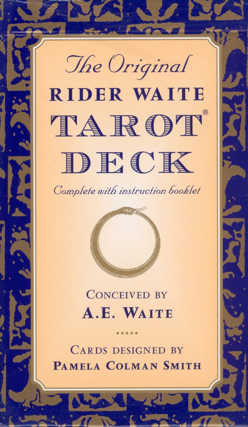 The Original Rider Waite Tarot Deck - Authentic 78-Card Deck for Divination, Meditation & Spiritual Guidance | Perfect for Beginners & Professional Readers
