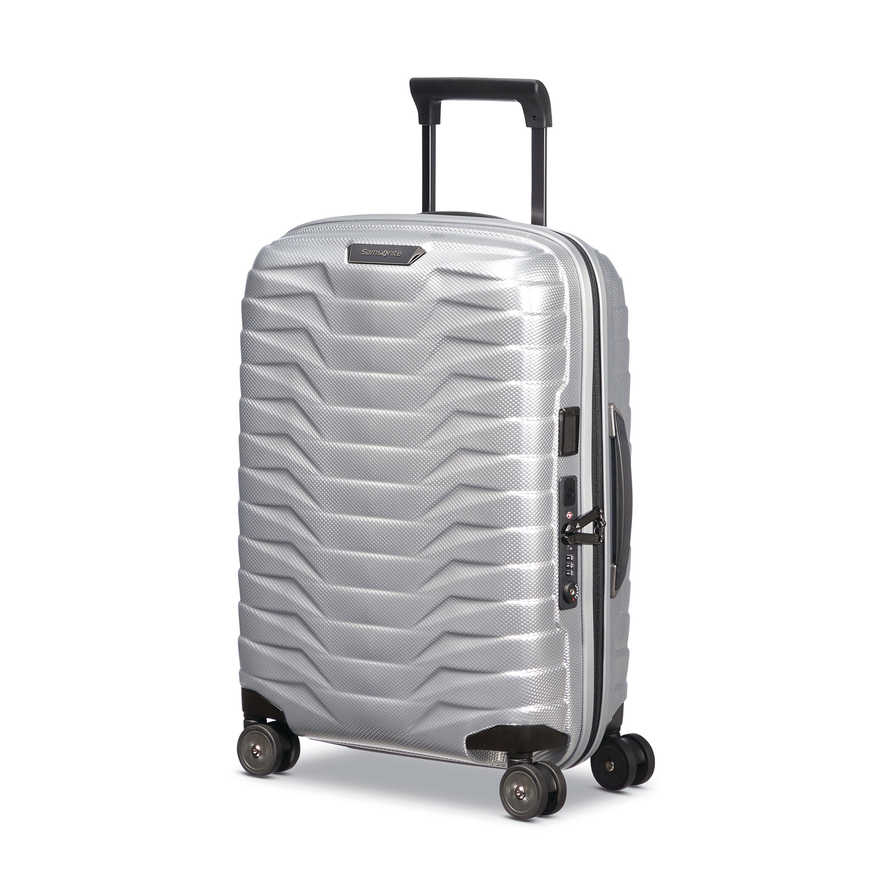 Samsonite Proxis Spinner 3-Piece Expandable Luggage Set with TSA Lock - Lightweight Hardshell Suitcase for Business Travel & Family Vacations