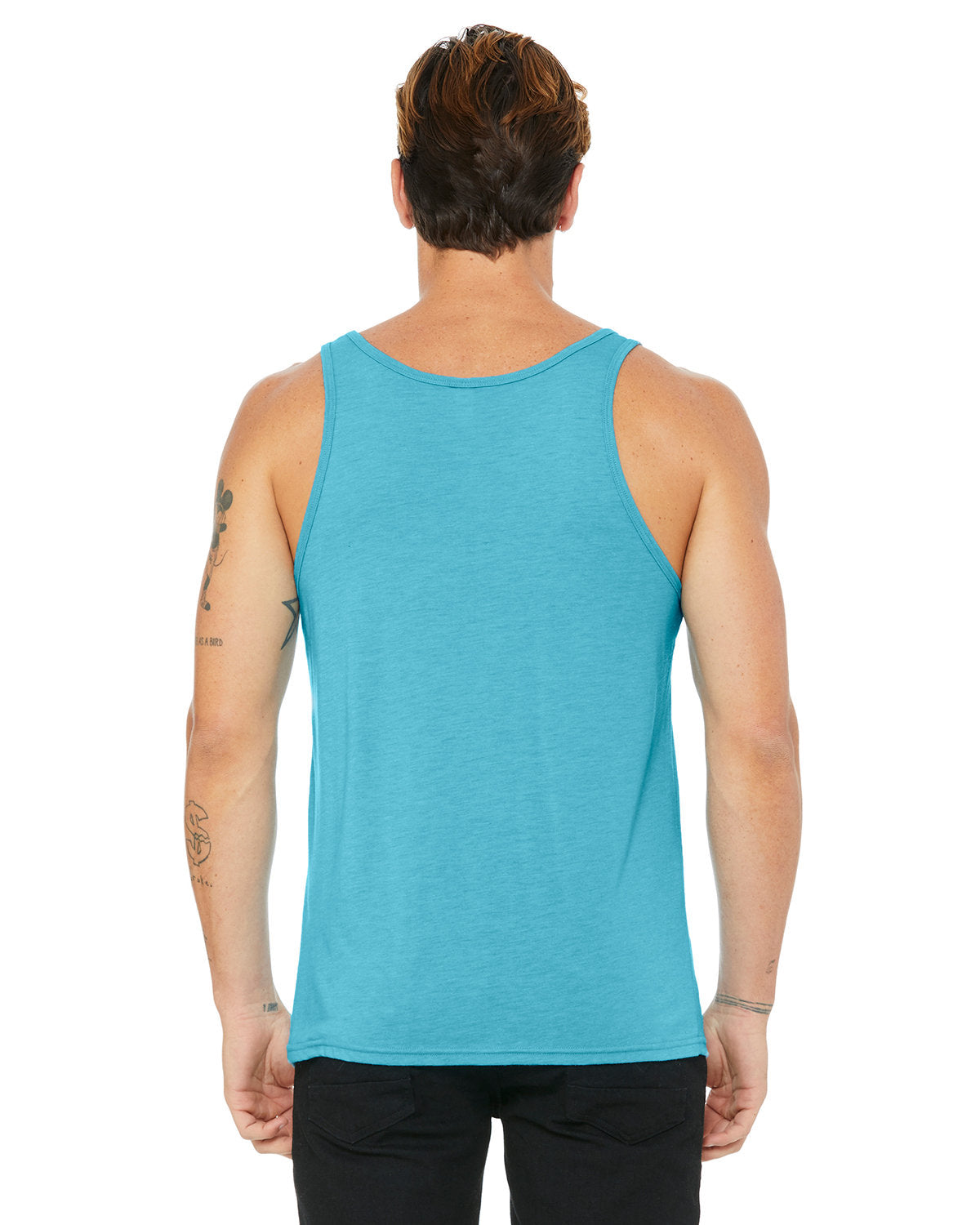 Bella + Canvas 3480 Unisex Jersey Tank Top - Soft Cotton Spaghetti Strap Camisole for Men & Women - Perfect for Layering, Gym, Summer Outfits