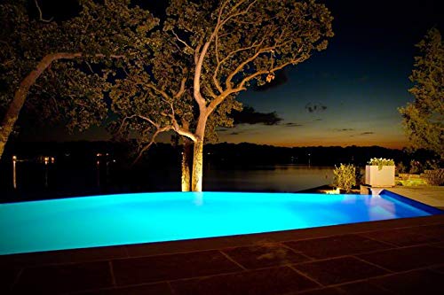 J&J Electronics 400W White Incandescent Pool Light with 50ft Cord - 120V Underwater Lighting for Swimming Pools, Spas & Fountains - Perfect for Nighttime Pool Parties & Backyard Decor