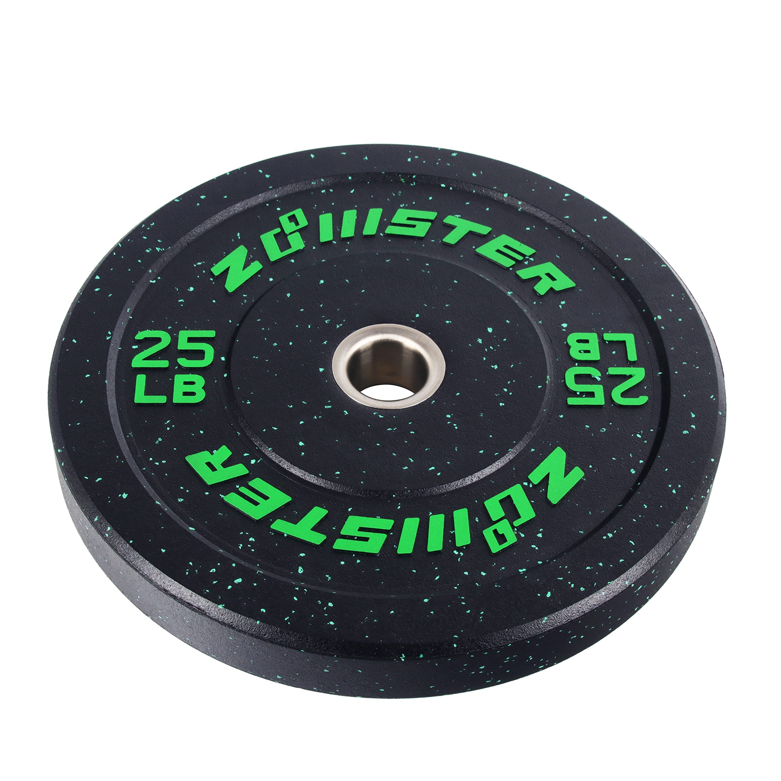 Olympic Bumper Plates - High Bounce Weight Plates with Steel Insert for Strength Training & Weightlifting - Perfect for CrossFit, Home Gym & Commercial Fitness Centers