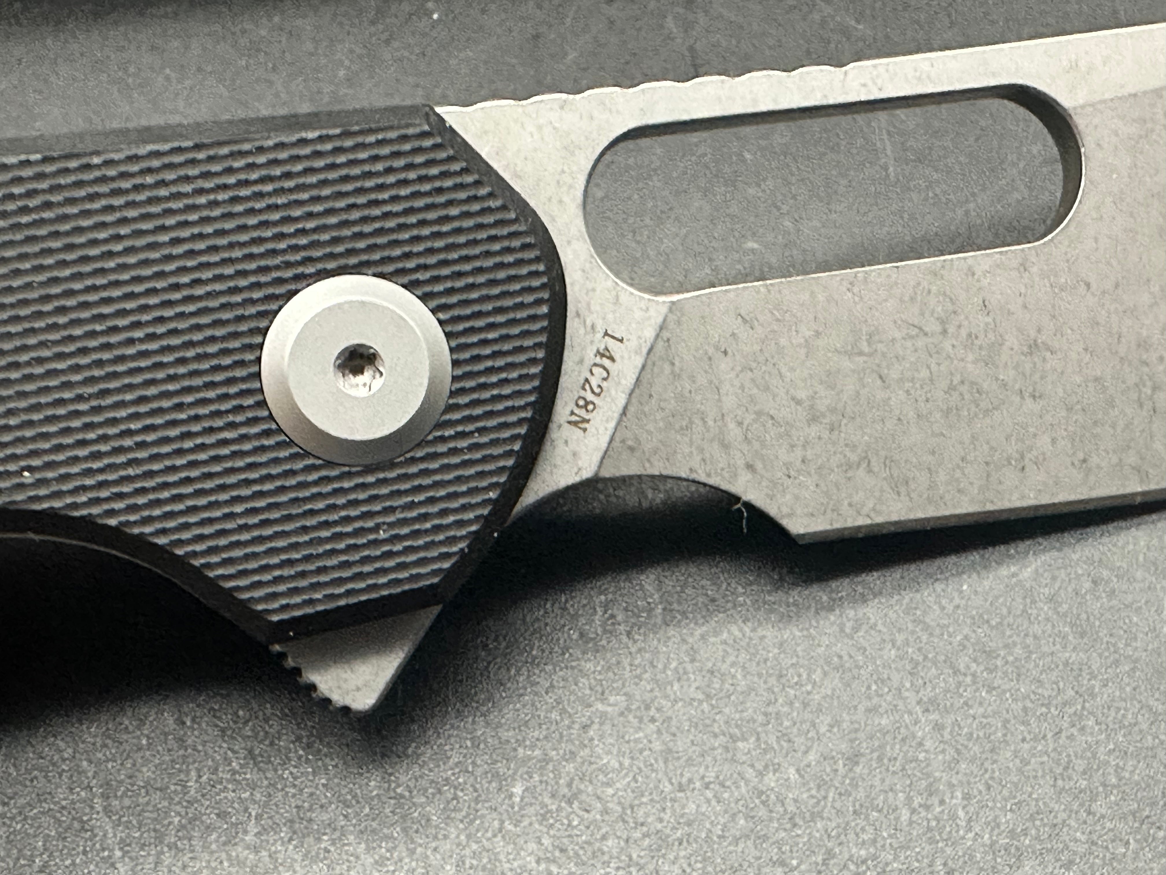 Eutektik Trinity Black G10 Folding Knife - New in Box with LTK Koozie, Patch & Sticker - Premium EDC Pocket Knife for Outdoor Camping, Hiking and Survival Gear