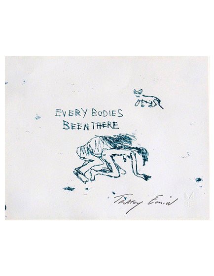 Tracey Emin 'Everybody's Been There' Art Print - Contemporary Wall Decor for Home, Office & Gallery | Perfect for Modern Living Spaces & Art Collections