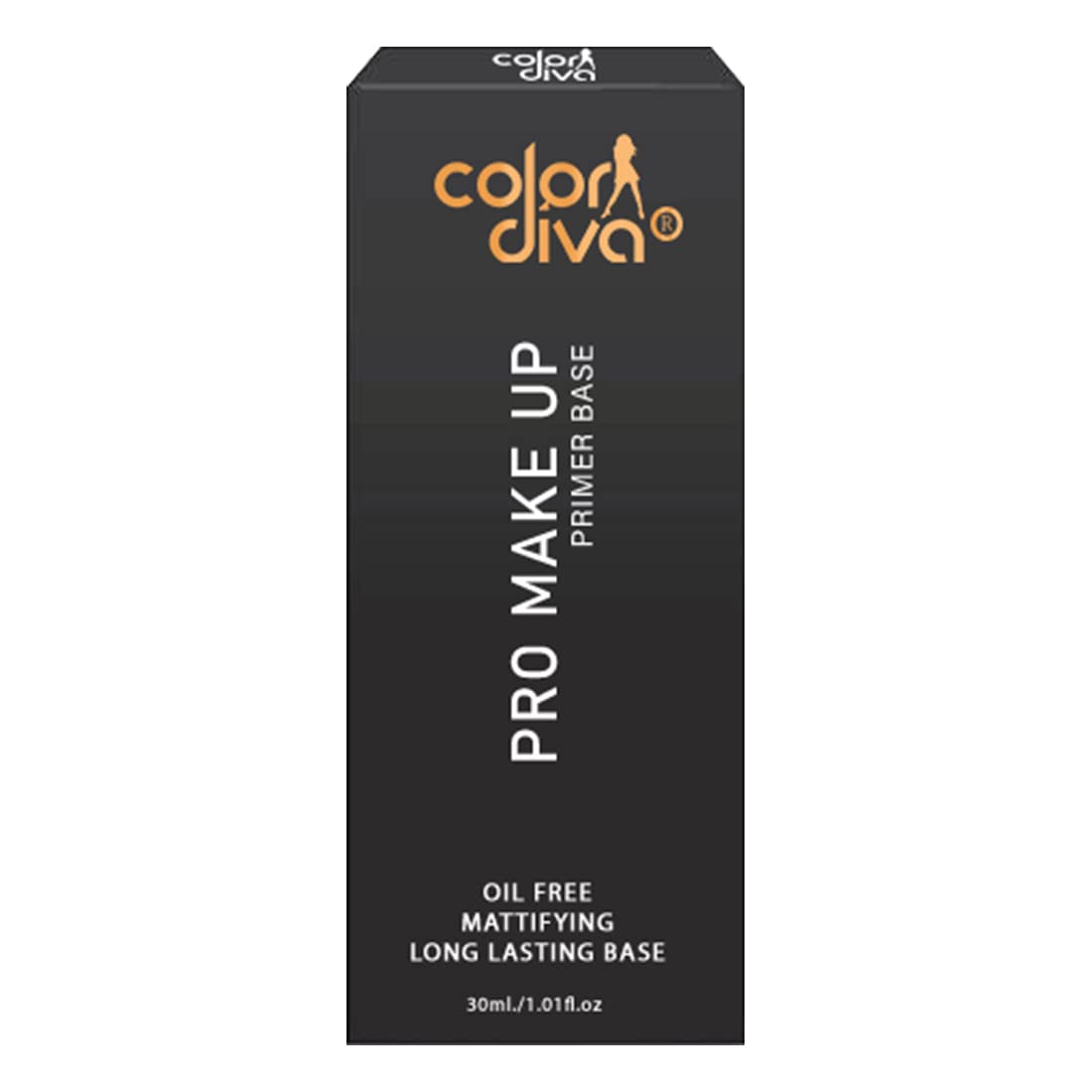 COLOR DIVA Pro Makeup Primer 30ml - Pore Minimizing, Mattifying & Transfer-Proof Face Primer | Oil-Free, Long-Lasting Vegan Base | Cruelty-Free Makeup for Flawless All-Day Wear | Perfect for Oily Skin & Hot Weather