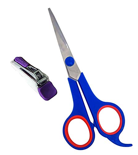 Premium Stainless Steel Scissors & Nail Clipper Set - 15g Multi-Color Combo for Kids, Men & Women | Perfect for Home, Travel, Grooming & First Aid Kits