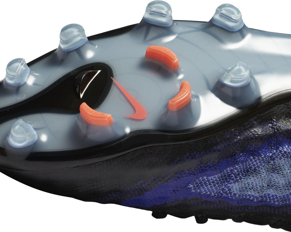 Nike Magista Obra II FG Soccer Cleats - Black/Paramount Blue Football Shoes for Men - Perfect for Turf Matches & Training Sessions