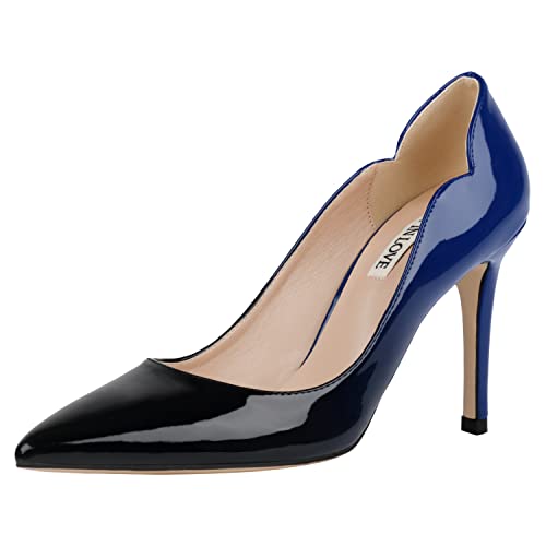 Blue Black Patent
