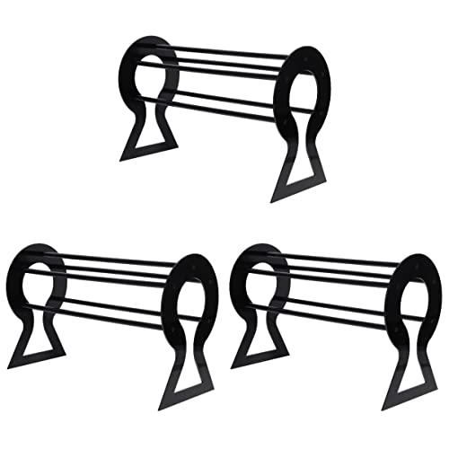 FRCOLOR 3-Pack Headband Holder Organizer Stand - Hair Accessory Storage Rack for Women & Girls - Perfect for Bedroom, Bathroom, or Closet Organization