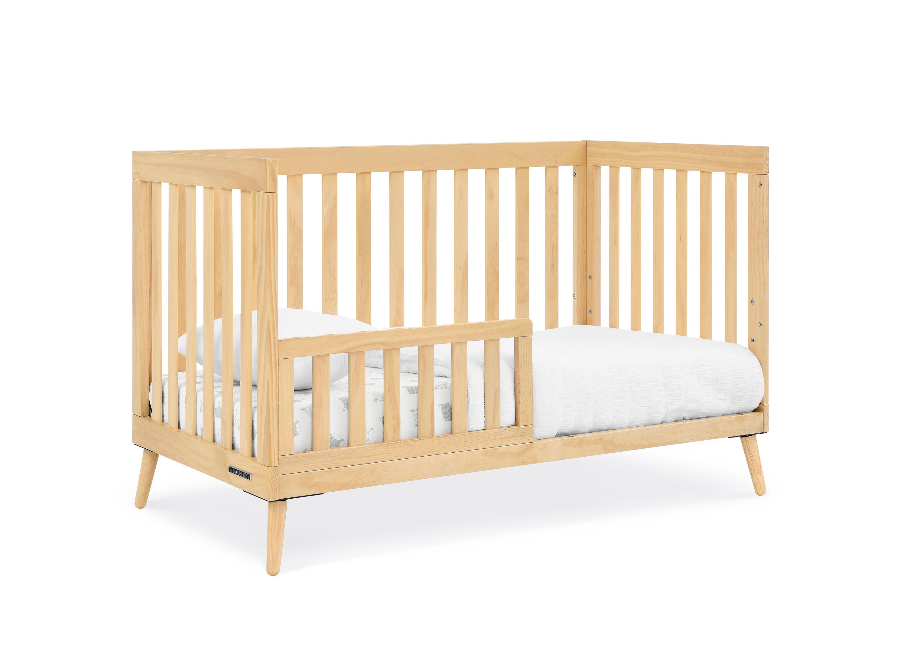 Essex 4-in-1 Convertible Baby Crib - Toddler Bed, Daybed & Full-Size Bed Conversion - Safe Nursery Furniture for Newborns & Kids - Perfect for Bedrooms, Daycare & Guest Rooms