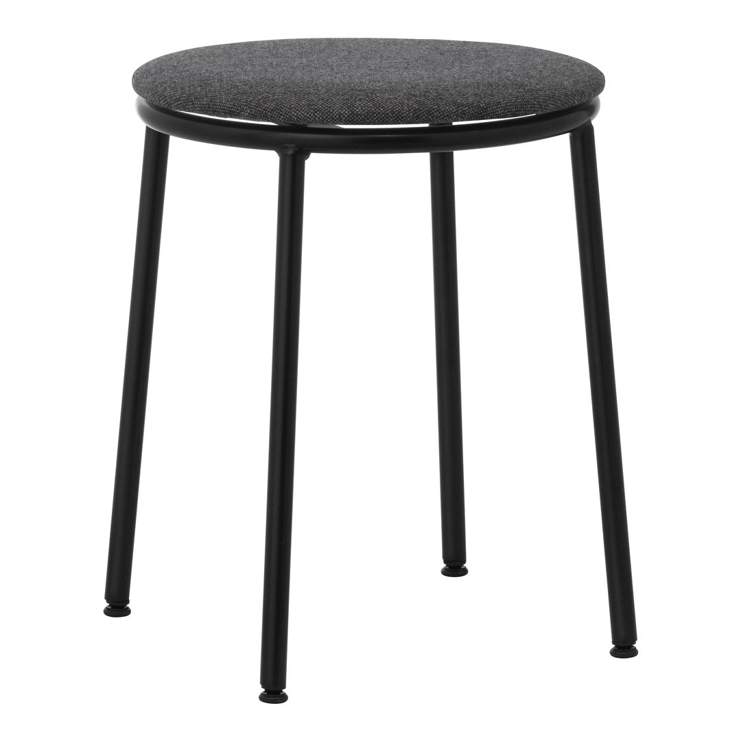 Circa Stool - Modern Upholstered Bar Stool for Kitchen Island, Breakfast Nook & Home Bar - Comfortable Counter Height Seat with Cushioned Top