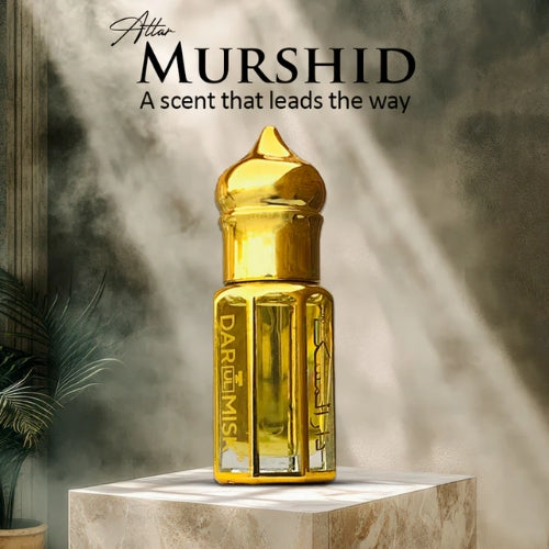 Murshid Spiritual Perfume Attar Oil - 12ml Pure Islamic Scent for Meditation & Prayer | Long-Lasting Fragrance Oil for Men & Women | Perfect for Daily Wear, Special Occasions & Spiritual Practices