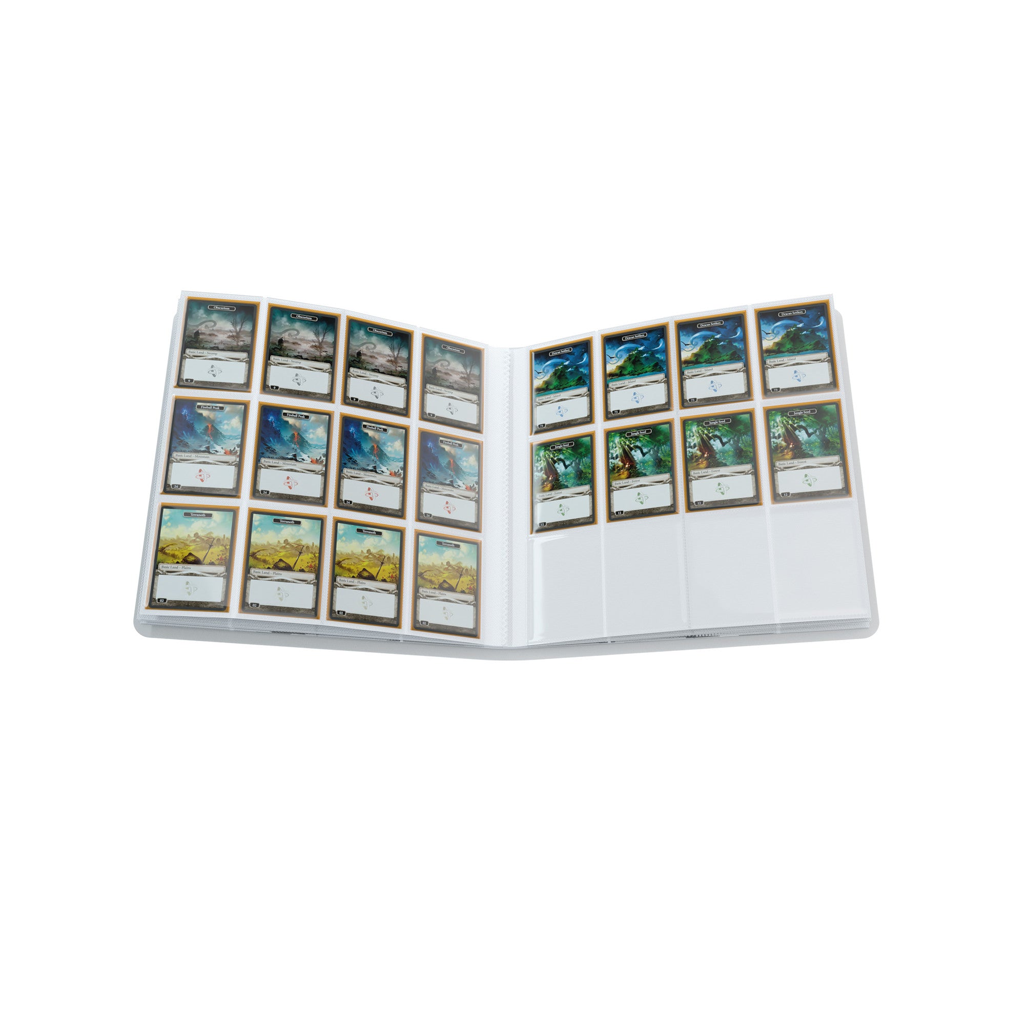 24-Pocket Casual Photo Album in White - Perfect for Scrapbooking, Wedding Memories & Family Photos