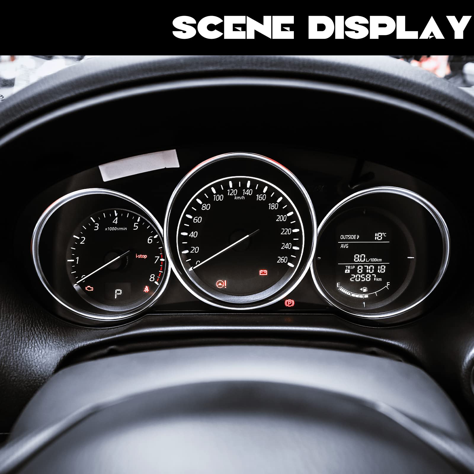 NTNEV Super Bright LED Bulb Dash Lights - T5 37 74 LED Bulb with Twist Lock Socket for PC74 PC37 Dashboard, Instrument Panel & Gauge Cluster - Perfect for Map Lights, Vanity Mirror & Glove Box Indicator (White) - Ideal for Car Interior Lighting & Night Driving Visibility