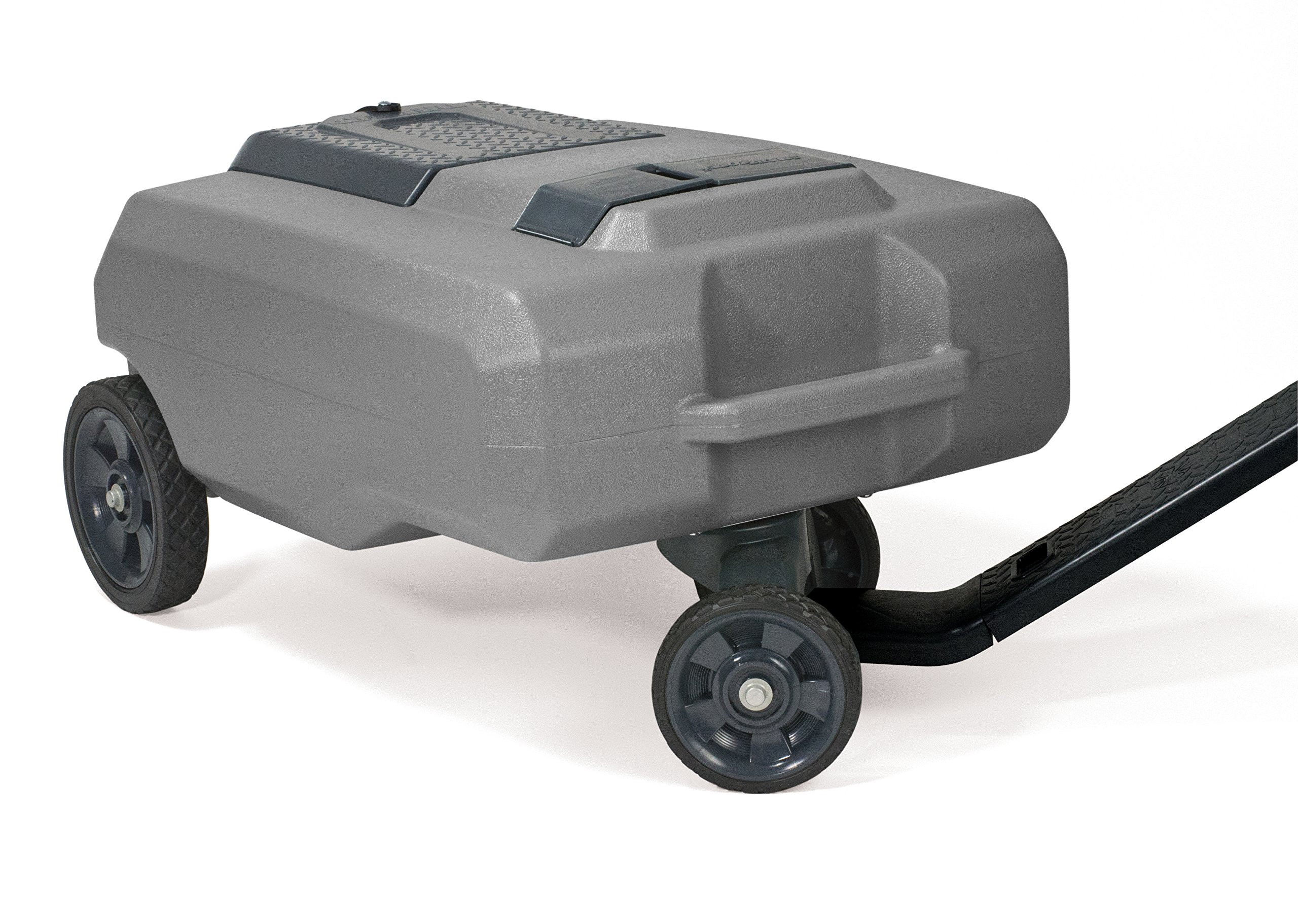 LX Portable RV Waste Tote Tank with 4 Wheels - 18 Gallon Capacity - Heavy Duty Waste Water Storage - Ideal for Camping, RV Trips & Outdoor Adventures - Thetford 40517