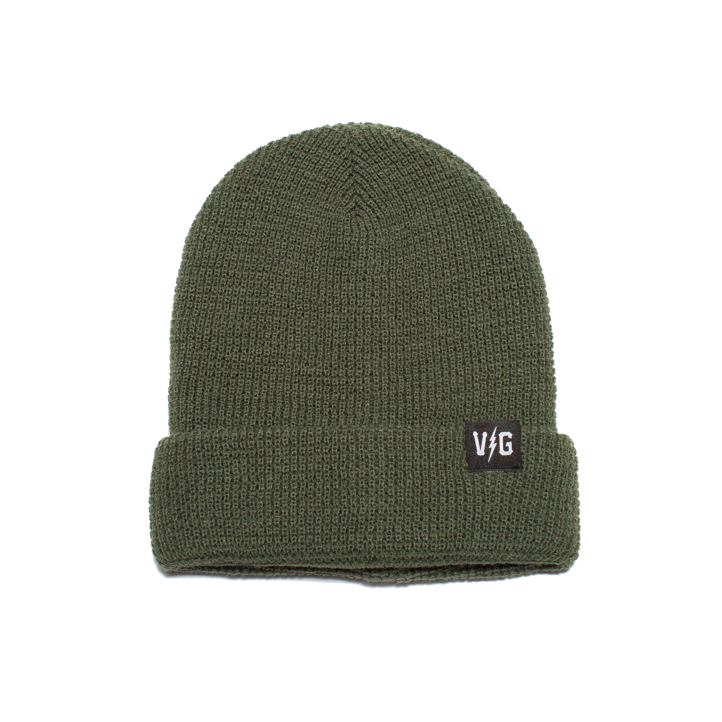 Bolt Classic Cuff Beanie for Men & Women - Soft Winter Knit Hat with Foldable Brim - Warm Unisex Skull Cap for Cold Weather, Outdoor Activities, and Casual Style